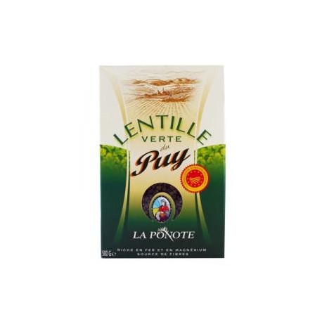 Lentilles vertes du Puy 500g