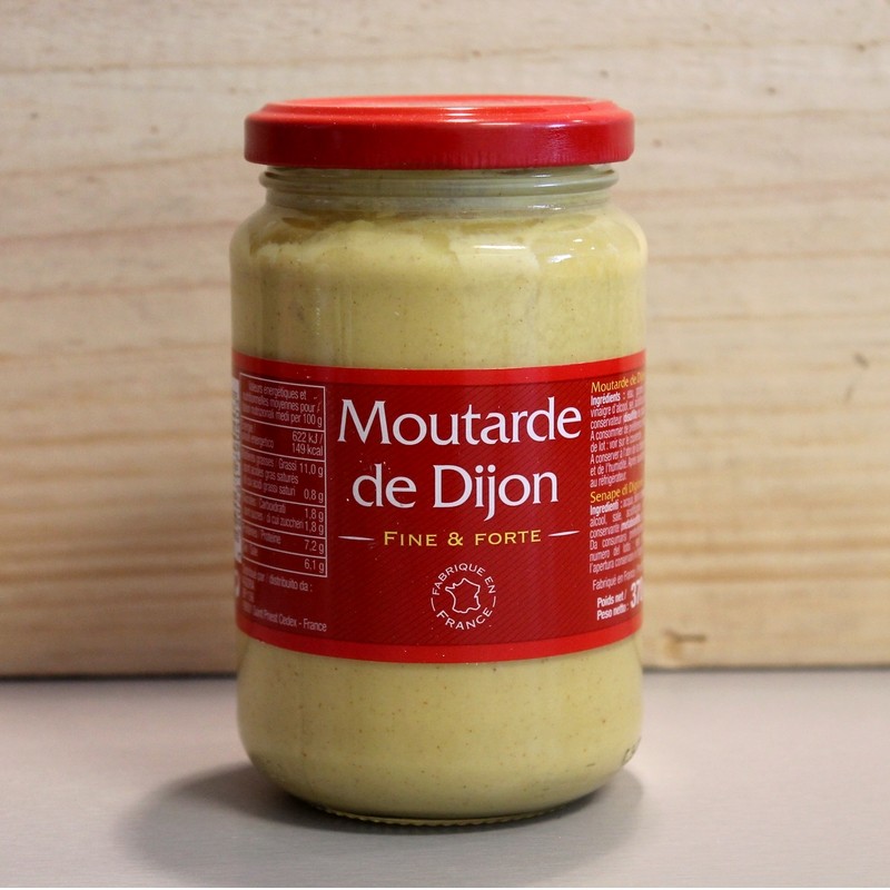 Moutarde forte de dijon Reine de dijon 370gr Délices de France