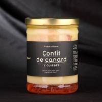 Confit de canard 2 cuisses 740g