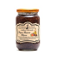 Confiture de figue Rhum Raisin 370g