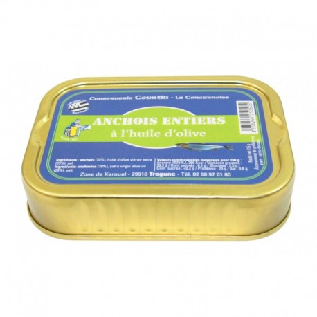 Anchois entiers 100g Courtin