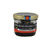 Truffes brossées noires 12.5G