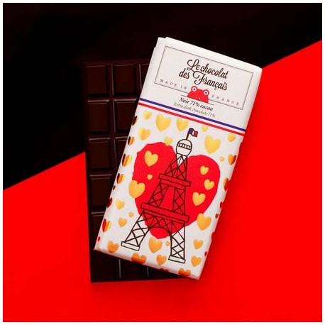 Mörkchoklad 72% - Chocolat des Français 90g