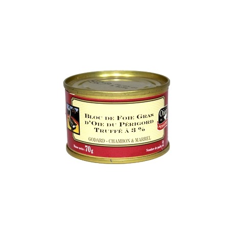 Gåslever bloc 65g IGP truffes