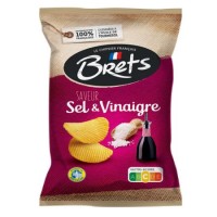 Chips Bret's ondulées saveur Sel & Vinaigre 125 g