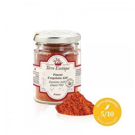 Espelette Chili Peppar 40g AOP