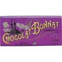 Chocolat noir Bonnat CUBA100G