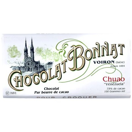 Chocolat noir Bonnat 100g CHUAO