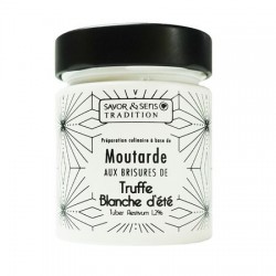 Moutarde saveur truffe blanche 130g