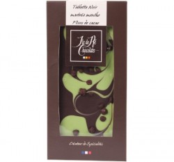 Noir marbré Menthe Fèves de cacao