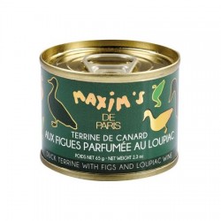 Terrine de canard aux figues parfumée au Loupiac 65 g Maxim's