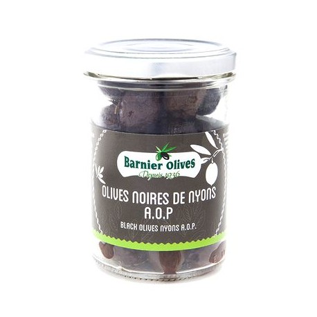 Olives noirs de Nyons A.O.P 115g Barnier