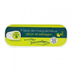 Makrillfilé med citron & dragon 176g