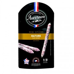 Mini sticks Salami Naturel 100g Auvernou