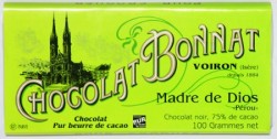 Chocolat noir MADRE DE DIOS Les Grand Crus d'Exception Bonnat 100g