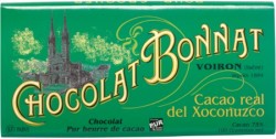 Chocolat noir Cacao Real del Xoconuzco Mexique Les Grand Crus d'Exception Bonnat 100g