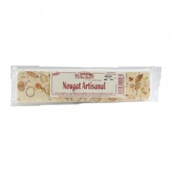 Nougat tendre au miel, amandes et vanille 80g