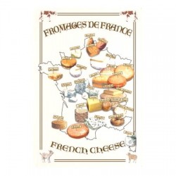 Kökshandduk Fromage de France