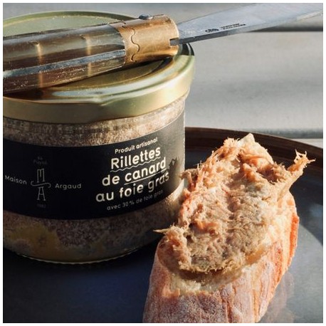 Ankrillettes med anklever 100g. Maison Argaud