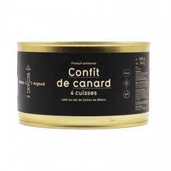 Confit de Canard 1600g Label Rouge 4 lår Maison Argaud