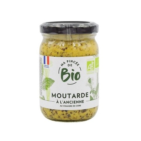 Moutarde de Dijon au vinaigre de cidre BIO