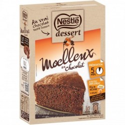Moelleux choklad (typ chokladsockerkaka) - färdig blandning 344g Nestlé