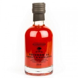 PAPRIKA OCH ESPELETTECHILIVINÄGER 200ML. A L'OLIVIER