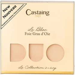 Bloc de foie gras d'oie 75g Castaing