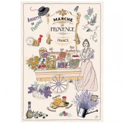 Kökshandduk Marché de Provence