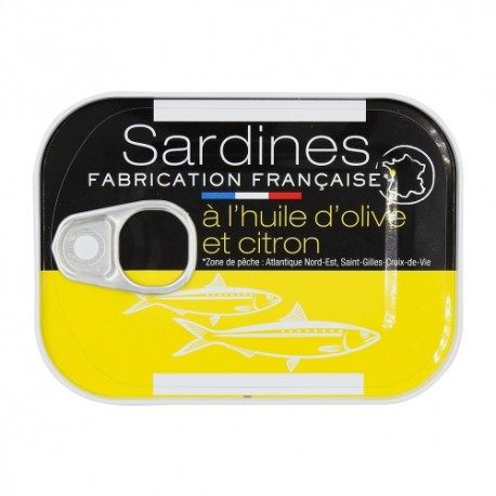 Sardiinit citron 115g