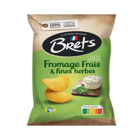 Chips Brets fromage frais & herbes 125g