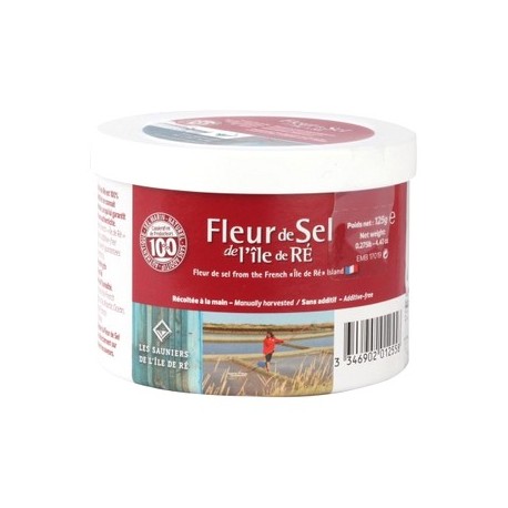 Havssalt - Fleur de sel från île de Ré 125g