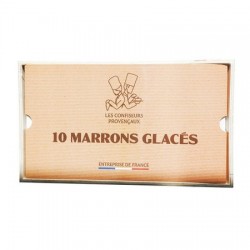 Kanderade kastanjer 240g i present låda