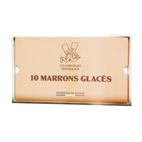 Kanderade kastanjer 240g i present låda