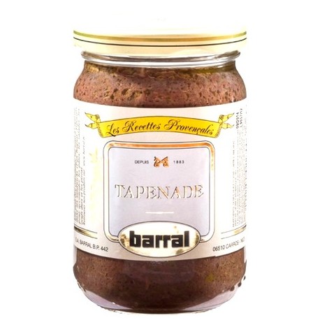 TAPENADE SVARTA OLIVER 180G Barral