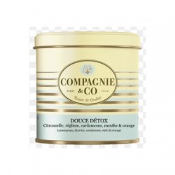 Örtte "Douce Détox" 80g (citrongräs, koriander, apelsinskal, lakrits, kardemumma, pepparmint)