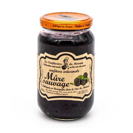 Björnbärsmarmelad CONFITURIER DU MORVAN 380G