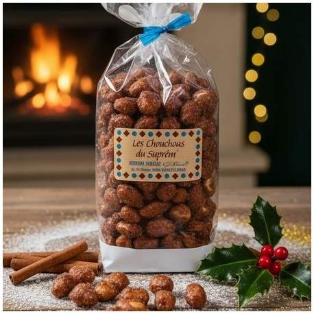 Karamelliserade jordnötter (Chouchous - nougatine) påse 10x150g