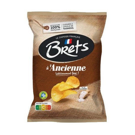 Franska Chips med Havssalt Brets 125g