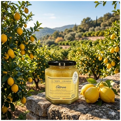 Citronmarmelad 325g Au temps d'Eugénie