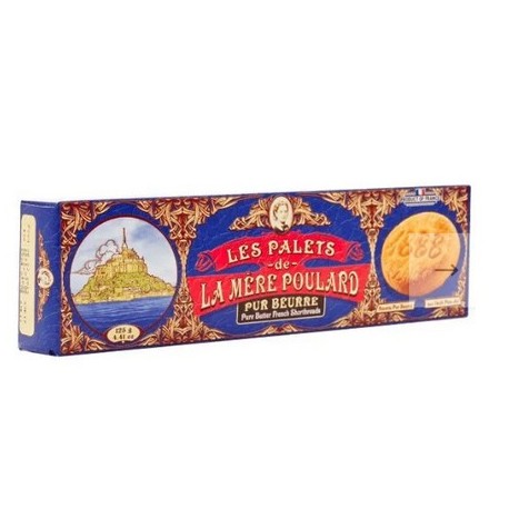 Palets Pur beurre - Smörkex 125g Mère Poulard