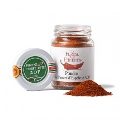 Espelette Chili Peppar 40g AOP