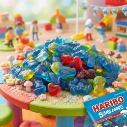 Godis Bonbons Schtroumpfs Haribo