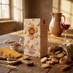 Ostkex petits sablés cheddar & Karamelliserad lök Bon Vivant 70g