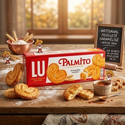 Karamelliserade smördegsflarn Palmito 100g