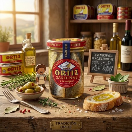 Sardiner i Olivolja Ortiz 190g