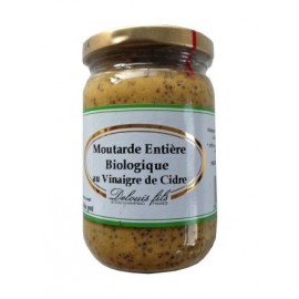 Moutarde de Dijon au vinaigre de cidre BIO