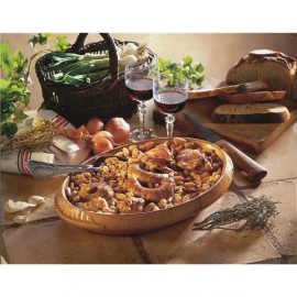 Cassoulet 980g gastronomique med confit de canard Godard