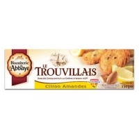 Trouvillais Smörkex med citron och mandel 150g Biscuiterie Abbaye