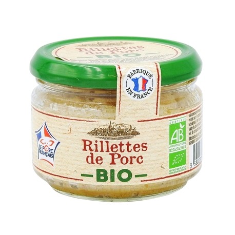 Rillettes på griskött EKO 180g